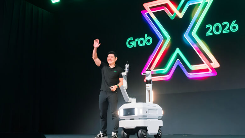 Tanpa Driver! Grab Uji Coba Robot Carri untuk Antar Pesanan