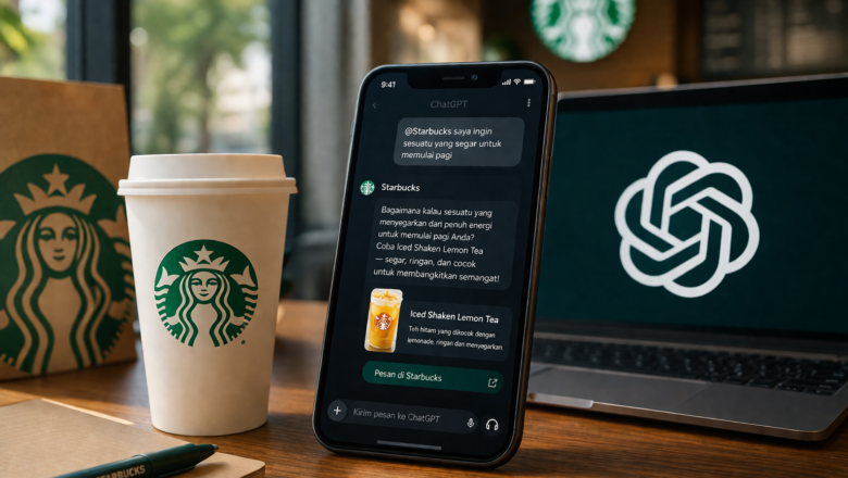 Pesan Starbucks Kini Bisa Lewat ChatGPT, Lebih Personal Sesuai Mood Pengguna