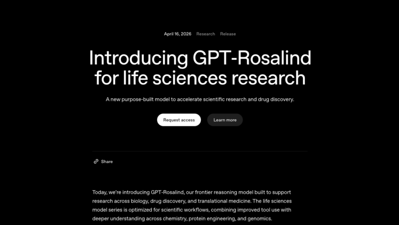 OpenAI Rilis GPT-Rosalind: AI Khusus Riset Biologi dan Penemuan Obat