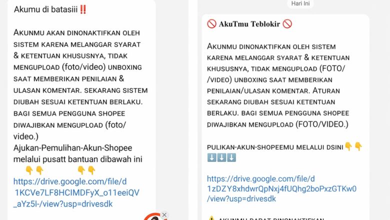 Waspada! Modus Penipuan Berkedok CS Shopee Marak di Fitur Chat Aplikasi
