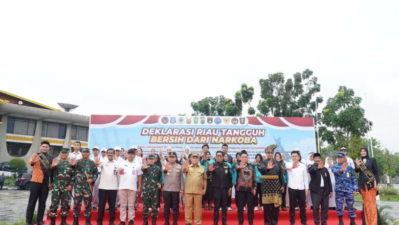 Riau Bentuk Satgas Anti Narkoba, Gubernur dan Kapolda Tegaskan