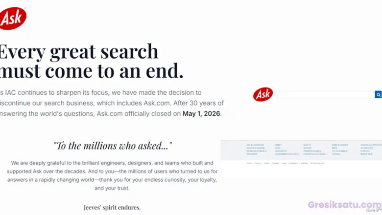 Ask.com Resmi Tutup Setelah 30 Tahun! Pionir Mesin Pencari Mirip Chatbot AI Pamit