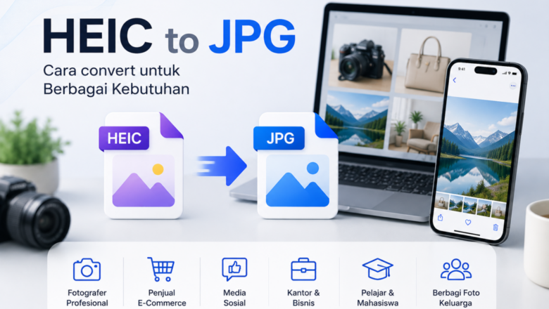 HEIC to JPG: Cara convert untuk Berbagai Kebutuhan