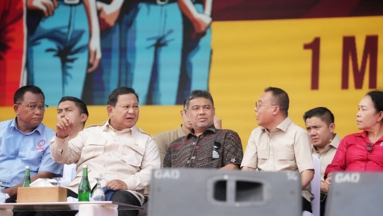 May Day, Presiden Prabowo Subianto Ucapan Terima Kasih