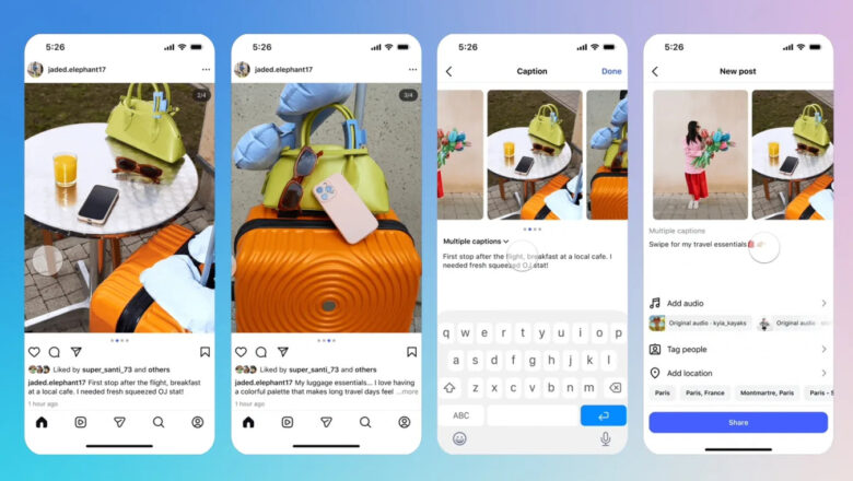 Instagram Punya Fitur Baru di Indonesia, Satu Carousel Kini Bisa 20 Caption Berbeda