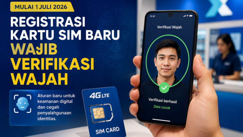 Mulai 1 Juli 2026, Registrasi Kartu SIM Baru Wajib Verifikasi Wajah