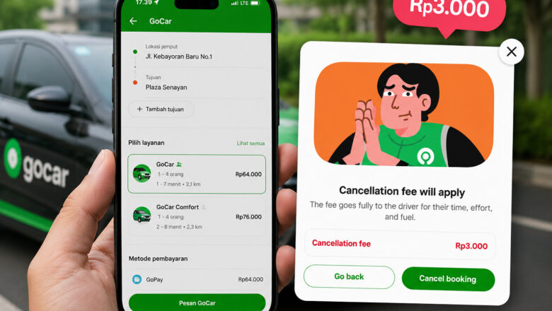 Gojek Resmi Terapkan Biaya Pembatalan GoCar Rp3.000, Ini Syaratnya