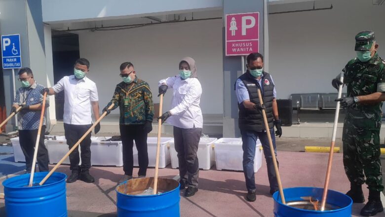 164 Perkara Inkracht, Kejari Bekasi Musnahkan Narkotika dan Rokok