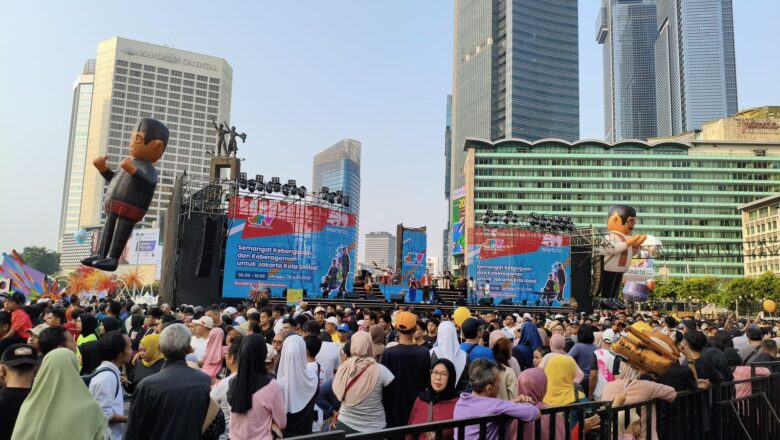 PLN Kawal Keandalan Listrik Perayaan HUT ke-499 Kota Jakarta di Bundaran HI