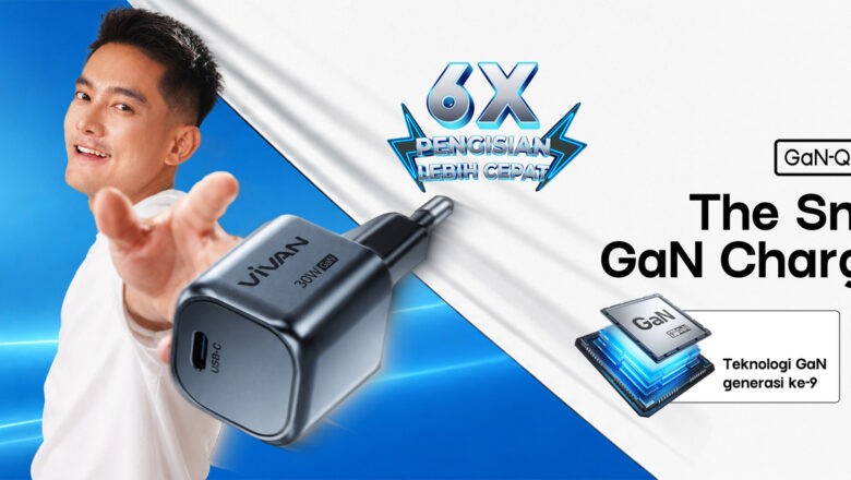 VIVAN Resmi Luncurkan GaN-Q Series, Charger Ultra Compact hingga 100W