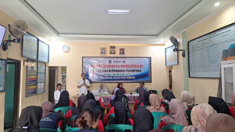 Pentingnya Edukasi Reproduksi Perempuan, Kades Kebonratu Adakan
