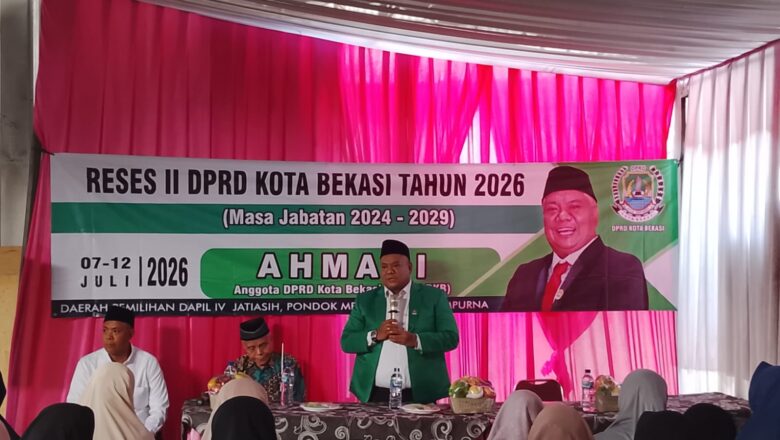 Anggota DPRD Kota Bekasi, Ahmadi Kampanyekan Anti LGBT Saat