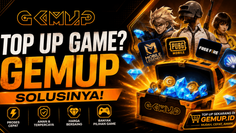 Top Up Game? GemUp Solusinya untuk Semua Game