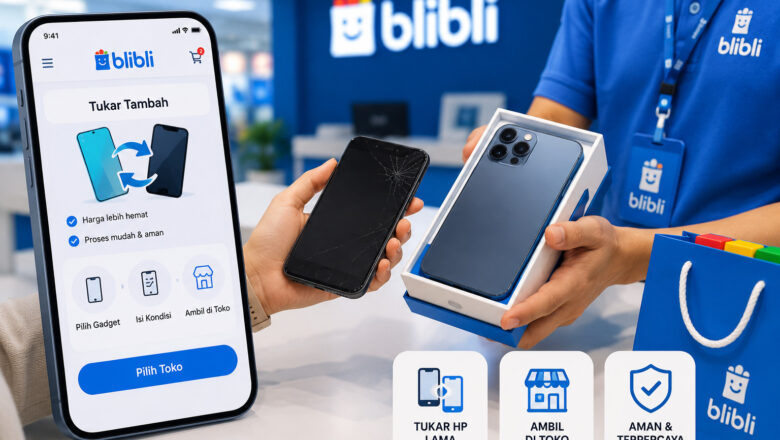 Blibli Bikin Tukar Tambah HP Lama Jadi Baru, Bisa Pesan Online dan Ambil di Toko