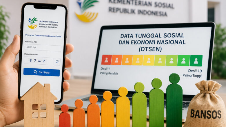 Arti Desil 1-10 dan Cara Cek Desil Bansos Kemensos Pakai NIK KTP
