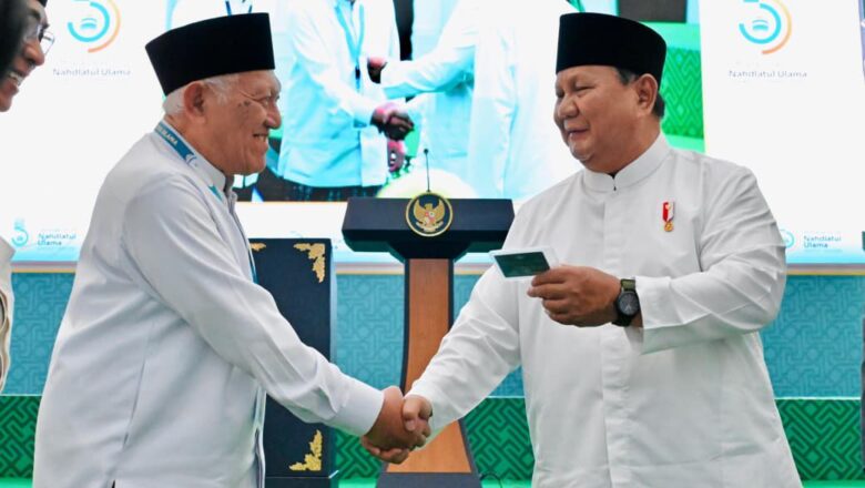Penutupan Muktamar ke-35 Nahdlatul Ulama, Presiden Prabowo