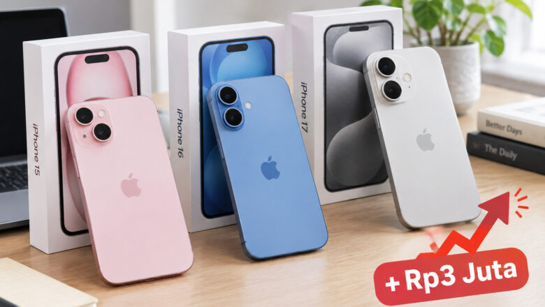 Harga iPhone 15, 16, 17 Naik hingga Rp3 Juta, Cek Daftar Terbarunya