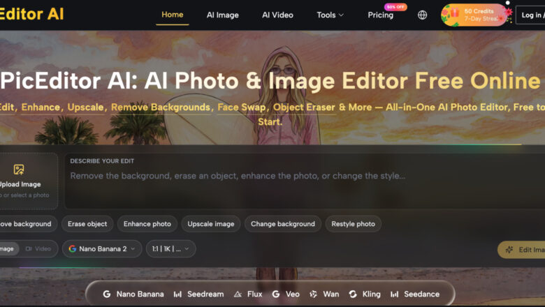 Screenshot AI Photo Editor Harus Mempertahankan Label Antarmuka Aslinya