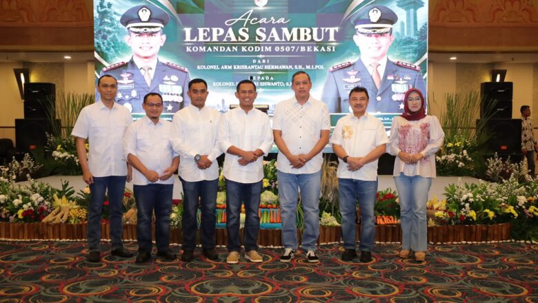 Serah Terima Jabatan Dandim 0507/Bekasi, Wali Kota Bekasi