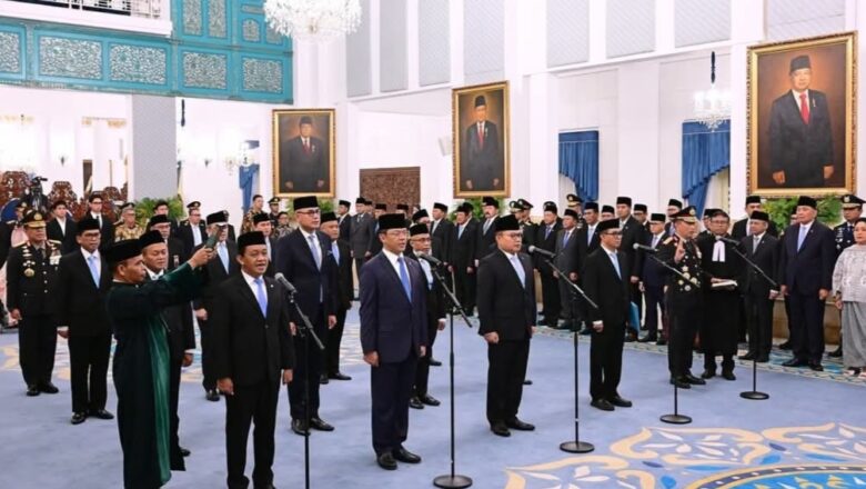 Sisa Masa Jabatan, Presiden Prabowo Subianto Kembali Melantik